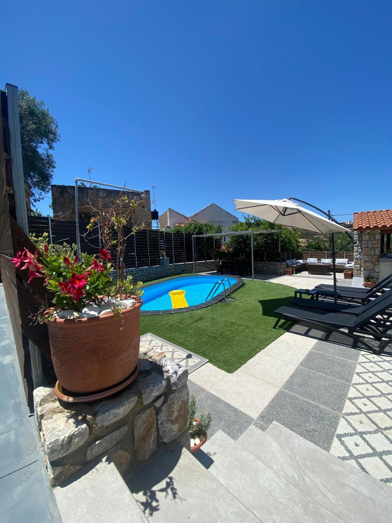 Casa Christina-Luxury Villa Kíssamos Eksteriør bilde