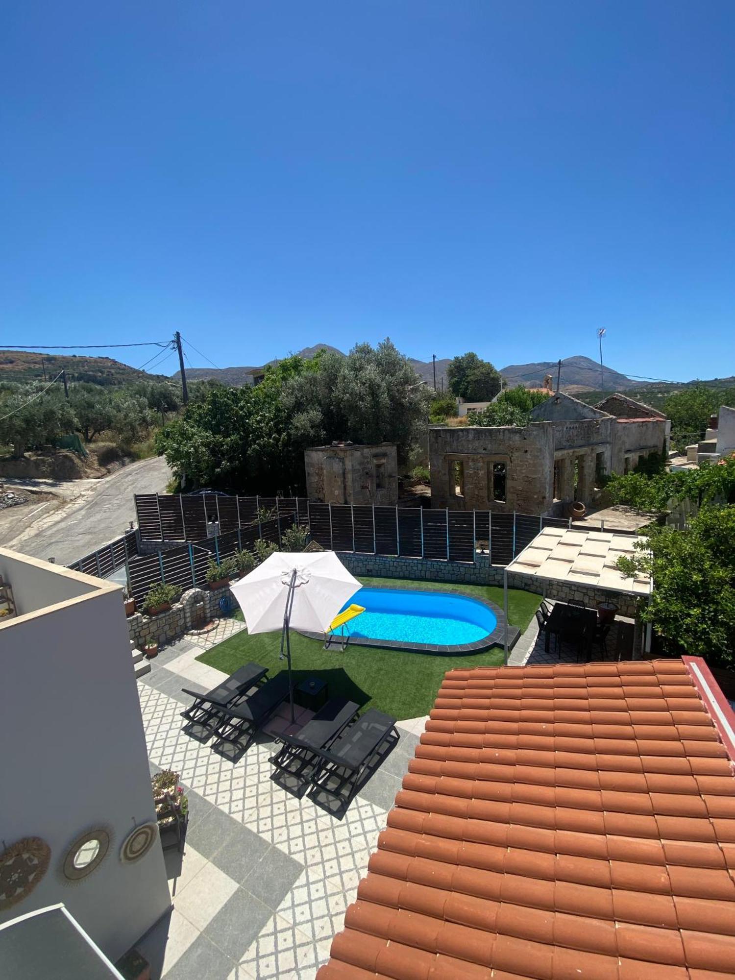 Casa Christina-Luxury Villa Kíssamos Eksteriør bilde